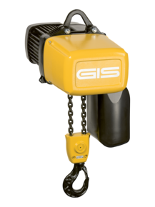 Electric chain hoist GP Electric chain hoist for goods handling for lifting loads up to 6300 kg