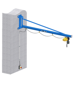 Wanddrehkran GISKB Drehkran GISKB mit Elektrokettenzug für flächendeckendes Güterhandling