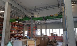 Crane system ensures in-house logistics